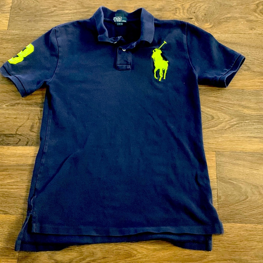 Navy blue Ralph Lauren shirt